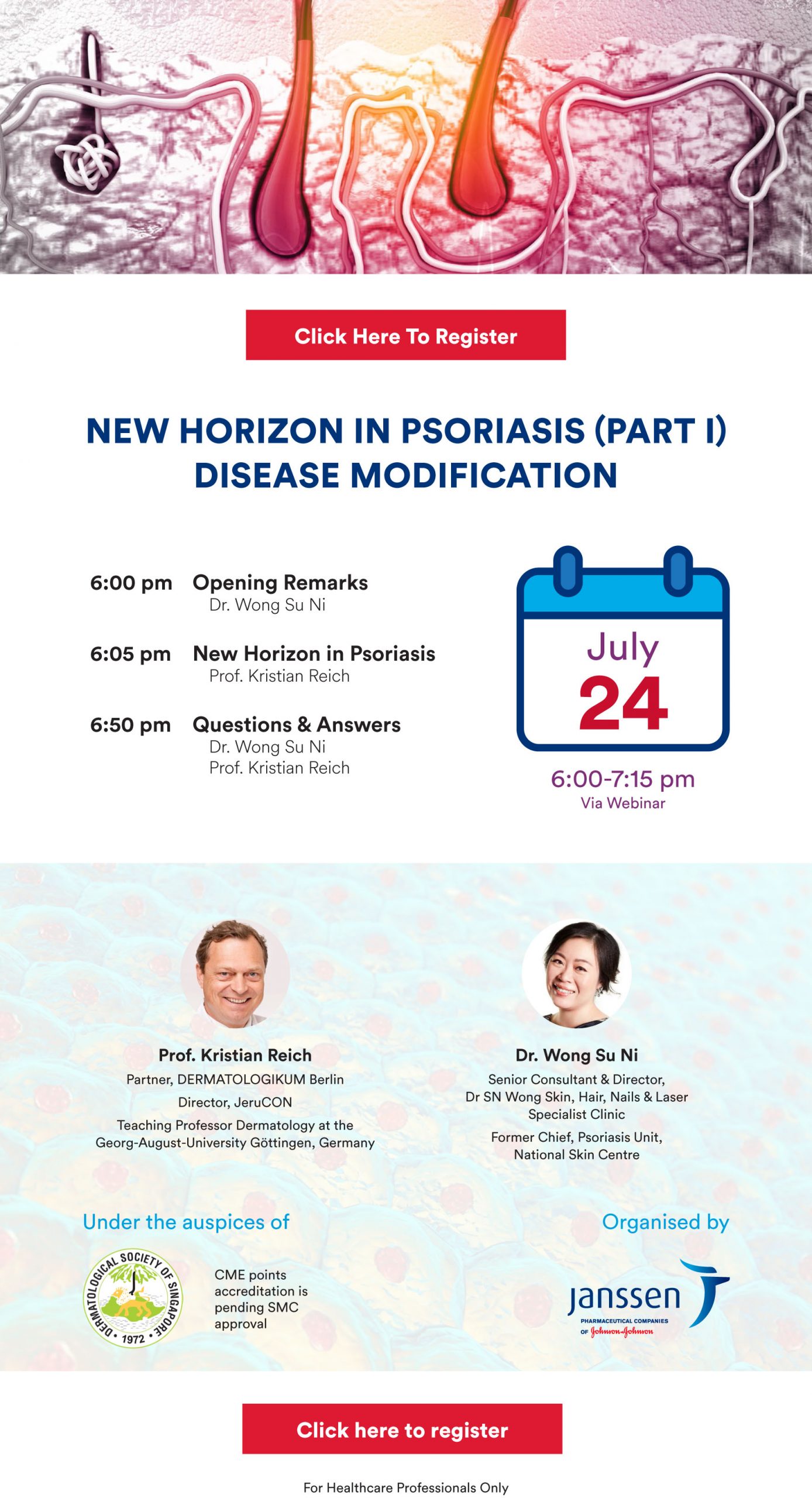 New Horizon in Psoriasis (Part I): Disease Modification @ Virtual
