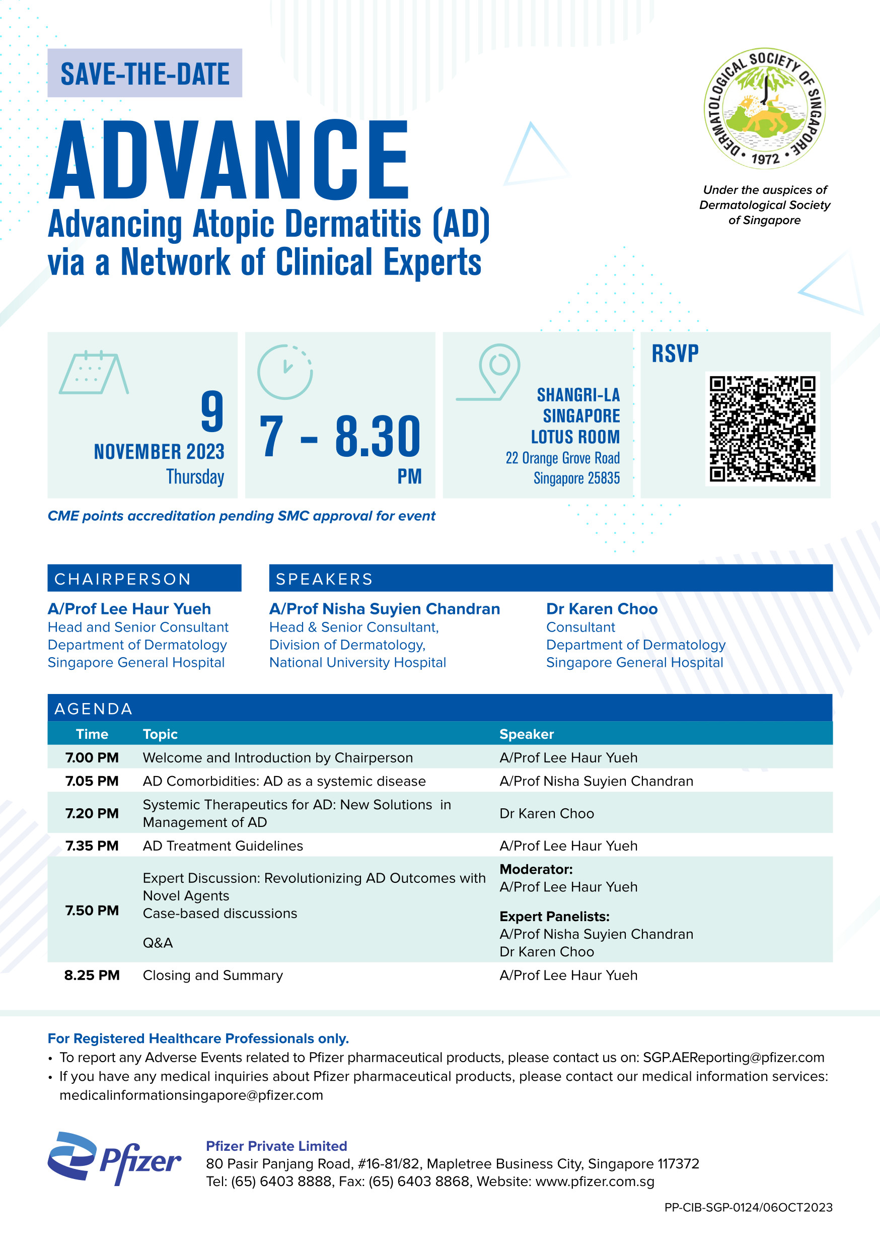 Advancing Atopic Dermatitis (AD) via a Network of Clinical Experts @ Shangri-La Singapore